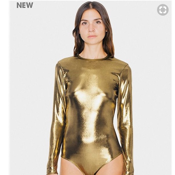American Apparel Other - NWT! American Apparel Metallic “Classic” bodysuit